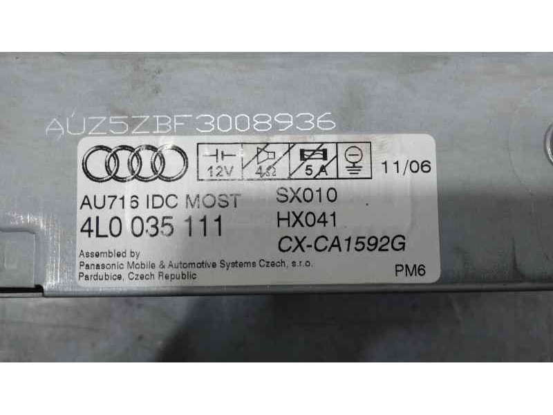 Recambio de sistema audio / radio para audi q7 (4l) 4.2 fsi referencia OEM IAM 4L0035111 4L0910111 