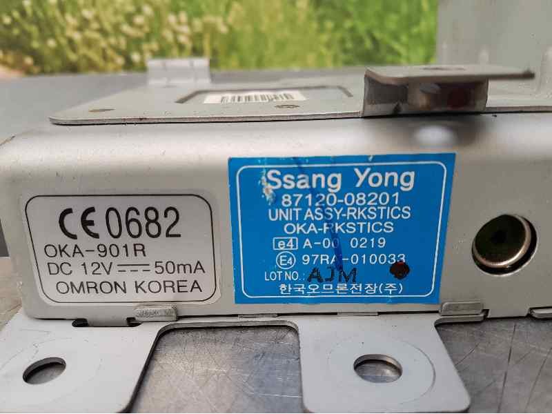 Recambio de centralita inmovilizador para ssangyong rexton rx 270 full referencia OEM IAM 8712008201  