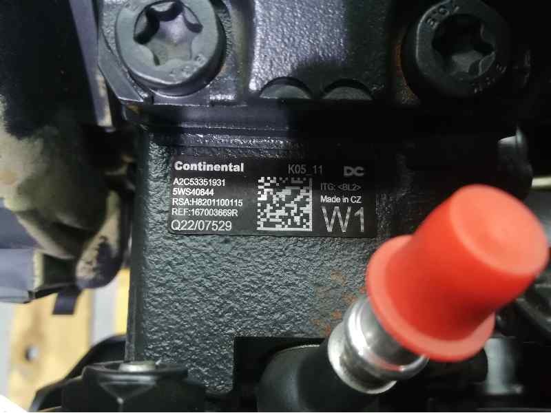 Recambio de motor completo para renault captur zen referencia OEM IAM K9K646 D518795 VO INUNDADO