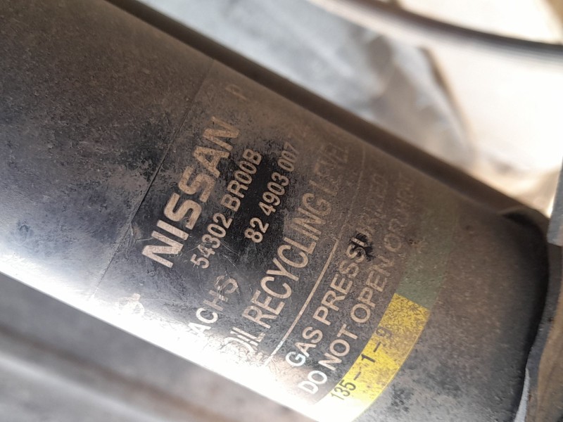 Recambio de amortiguador delantero derecho para nissan qashqai i (j10, nj10) 1.5 dci referencia OEM IAM E4302JD04A  