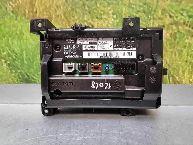 Recambio de pantalla multifuncion para renault captur zen referencia OEM IAM 259157606R INUNDADO INUNDADO