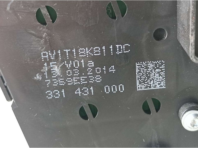 Recambio de mando radio para ford fiesta (ccn) ambiente referencia OEM IAM AV1T18K811DC  