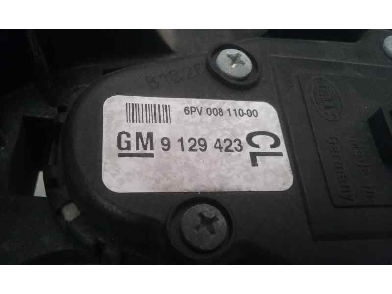 Recambio de potenciometro pedal para opel corsa c club referencia OEM IAM 9129423CL  HELLA