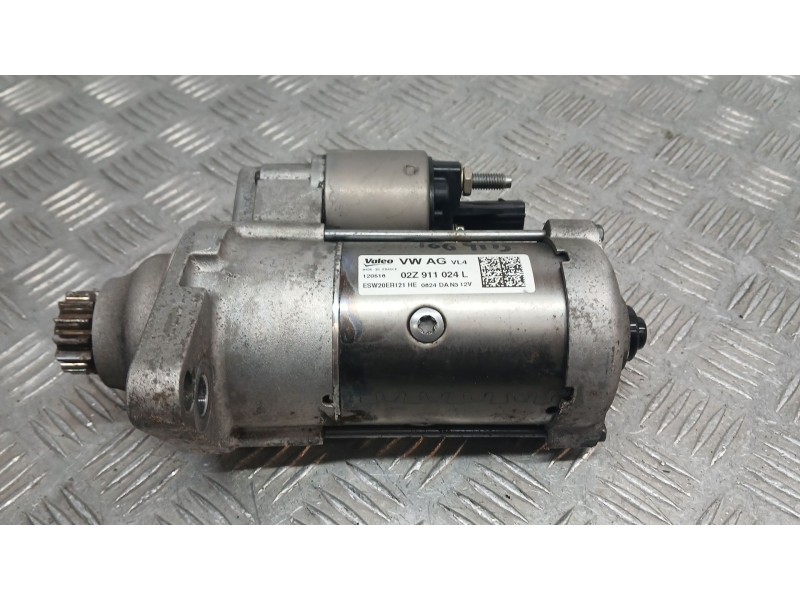 Recambio de motor arranque para seat leon (5f1) 1.6 tdi referencia OEM IAM 02Z911024L VALEO ESW20ER121