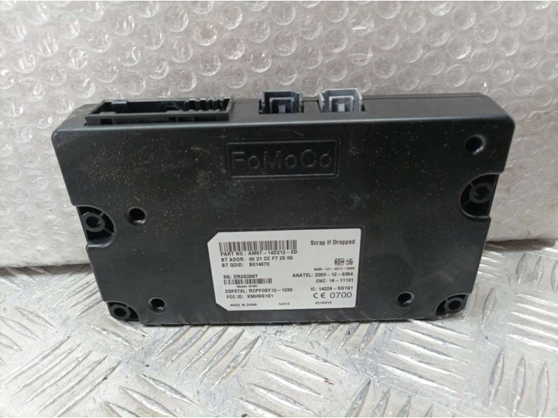 Recambio de modulo electronico para ford fiesta (ccn) ambiente referencia OEM IAM AM5T14D212ED DR2G2887 ANATEL