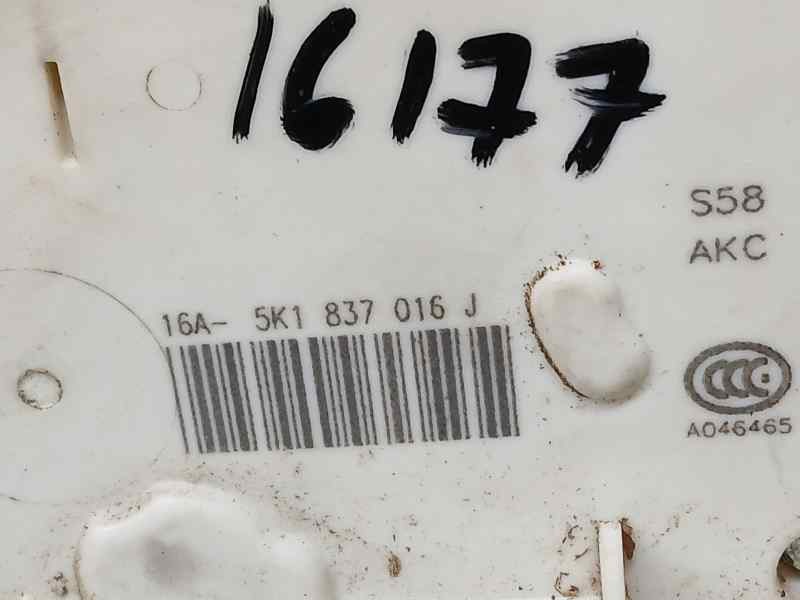 Recambio de cerradura puerta delantera derecha para seat leon st (5f8) style connect referencia OEM IAM 5K1837016J  ELECTRICA