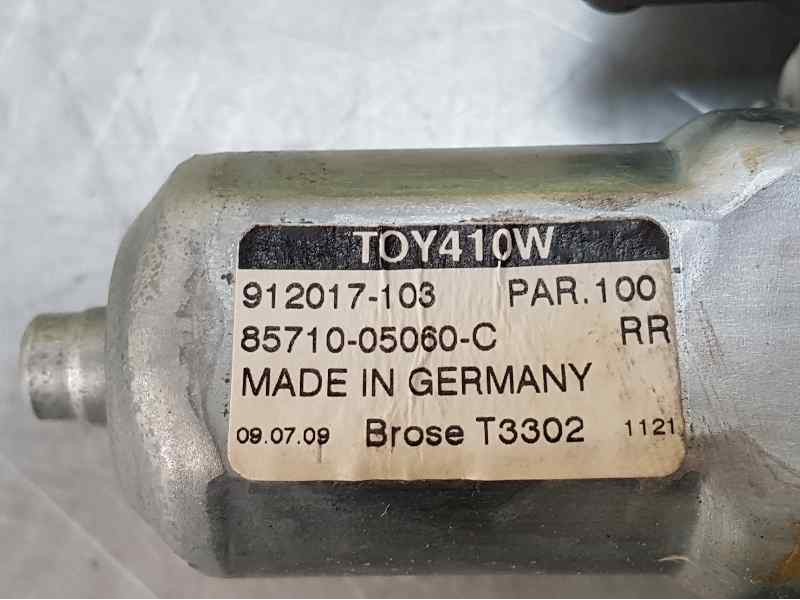 Recambio de elevalunas trasero derecho para toyota avensis (t27) active referencia OEM IAM 912017103 8571005060C ELECTRICO 10 PI