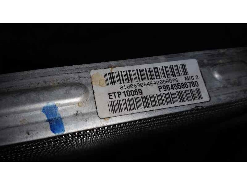 Recambio de radiador agua para peugeot 407 sport referencia OEM IAM ETP10069 9645586780 