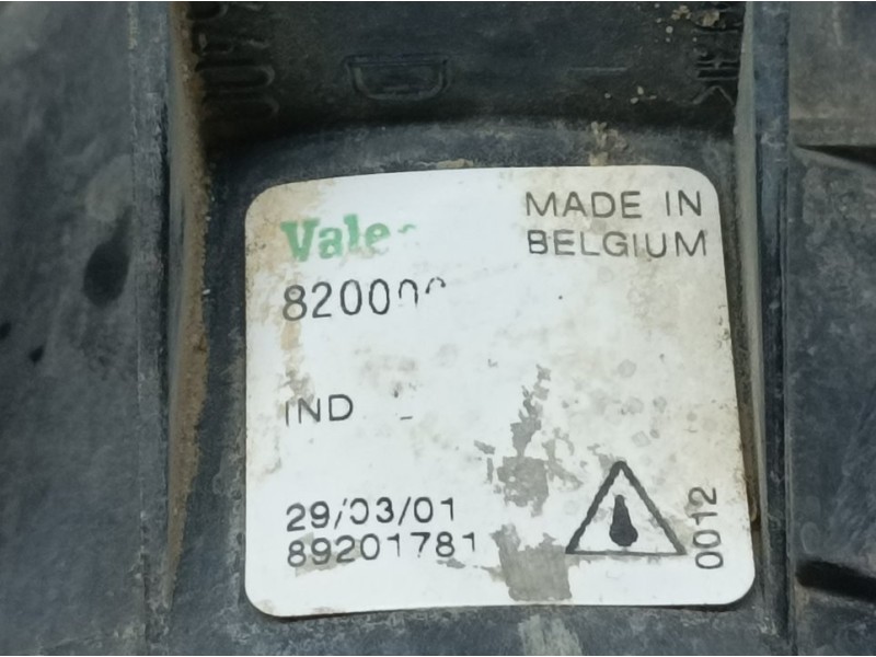 Recambio de faro antiniebla izquierdo para renault laguna ii (bg0) dynamique referencia OEM IAM 89201781  VALEO