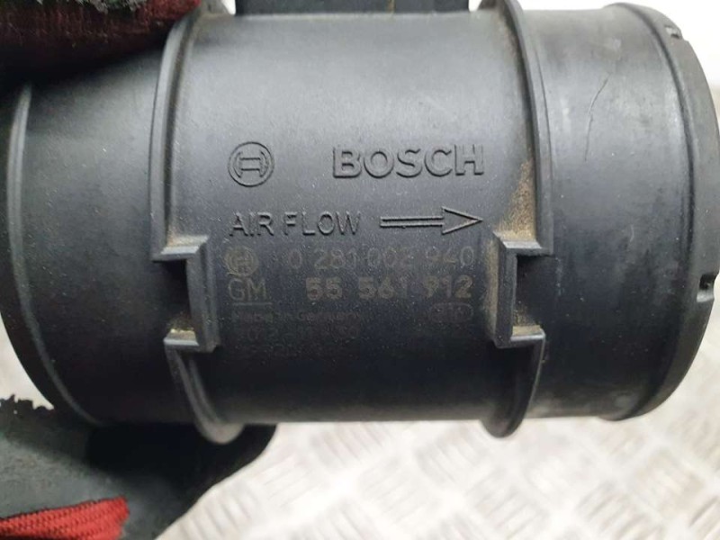 Recambio de caudalimetro para opel corsa d selective referencia OEM IAM 55561912 0281002940 BOSCH