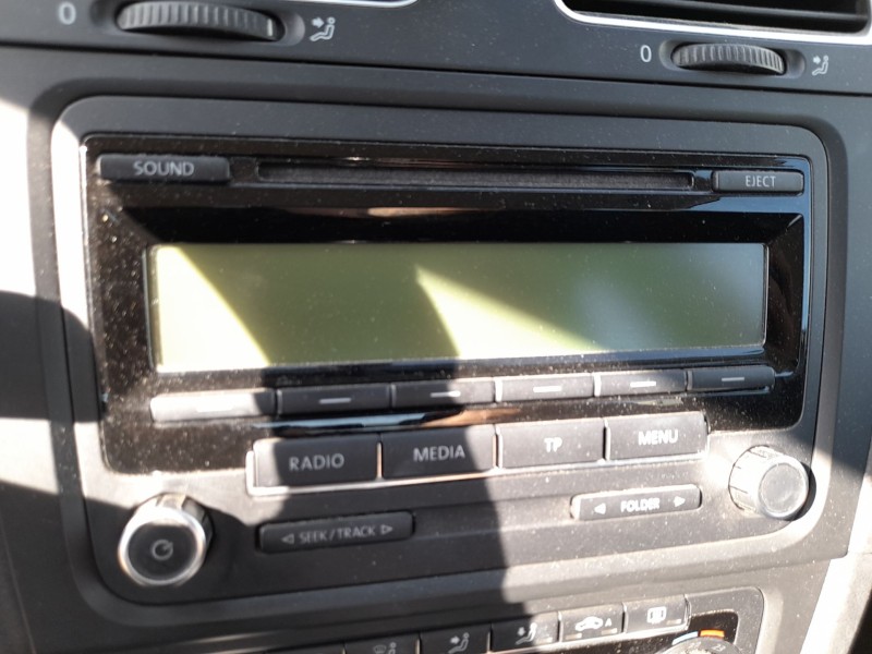 Recambio de sistema audio / radio cd para volkswagen golf vi (5k1) 1.6 tdi referencia OEM IAM 1K0057187AX  