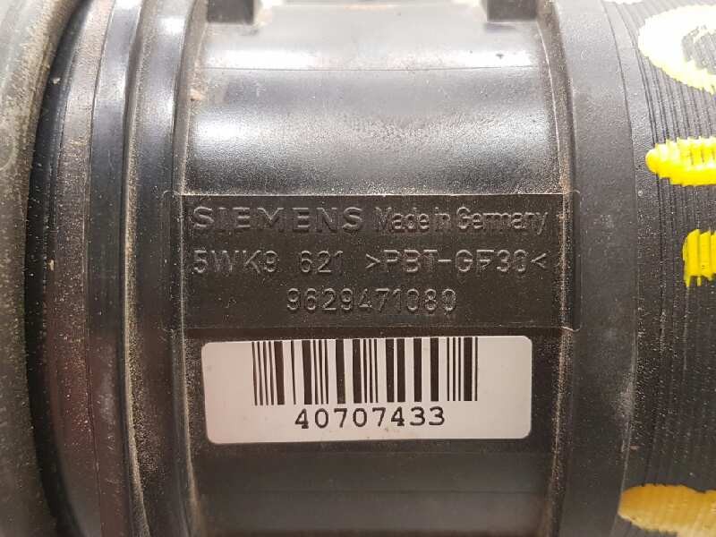 Recambio de caudalimetro para peugeot partner (s2) 2.0 hdi cat referencia OEM IAM 9629471080 5WK9621 SIEMENS
