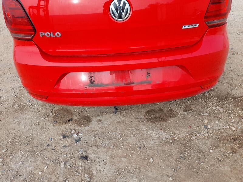 Recambio de paragolpes trasero para volkswagen polo v (6r1, 6c1) 1.0 referencia OEM IAM 6C6807421GRU ROZADO 