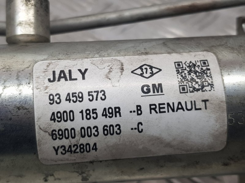 Recambio de cremallera direccion para renault trafic furgón l1h1 2,9t referencia OEM IAM 490018549R 6900003603C ASISTIDA TRW