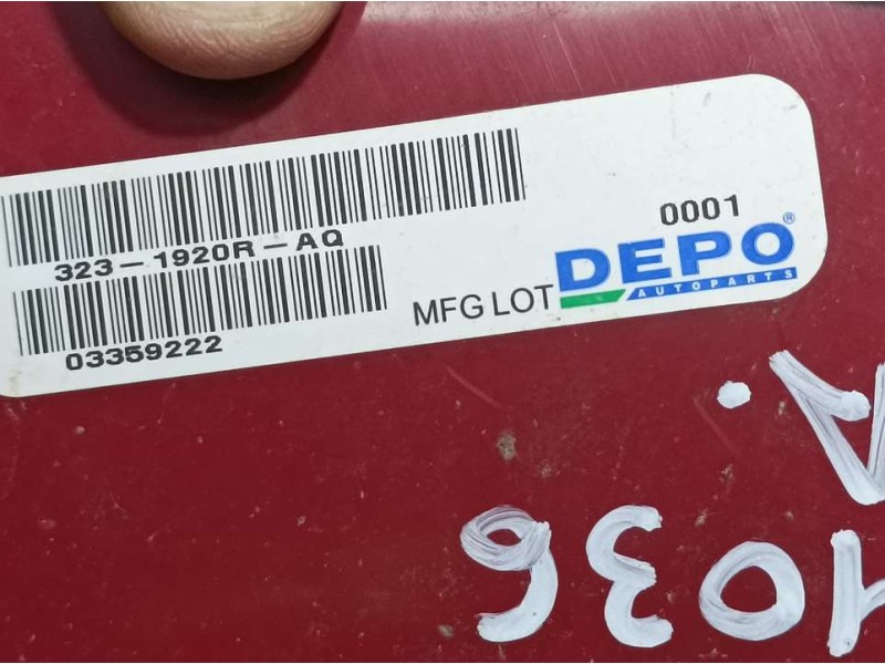 Recambio de piloto trasero derecho para kia rio 1.5 crdi emotion referencia OEM IAM 3231920RAQ  