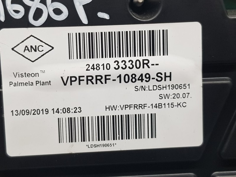 Recambio de cuadro instrumentos para renault trafic furgón l1h1 2,9t referencia OEM IAM 248103330R VPFRRF10849SH VISTEON