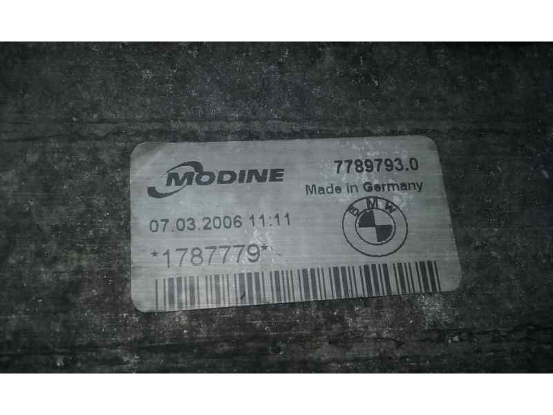 Recambio de intercooler para bmw x3 (e83) 2.0 16v diesel cat referencia OEM IAM 77897930 1787779 MODINE