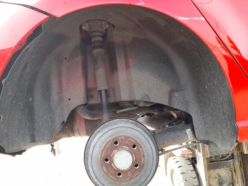 Recambio de plastico pase rueda tras. dch. para volkswagen polo v (6r1, 6c1) 1.0 referencia OEM IAM 6R0810972C  