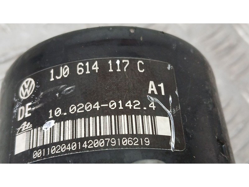 Recambio de abs para volkswagen golf iv (1j1) 1.9 tdi referencia OEM IAM 1J0614117C ATE 10020401424