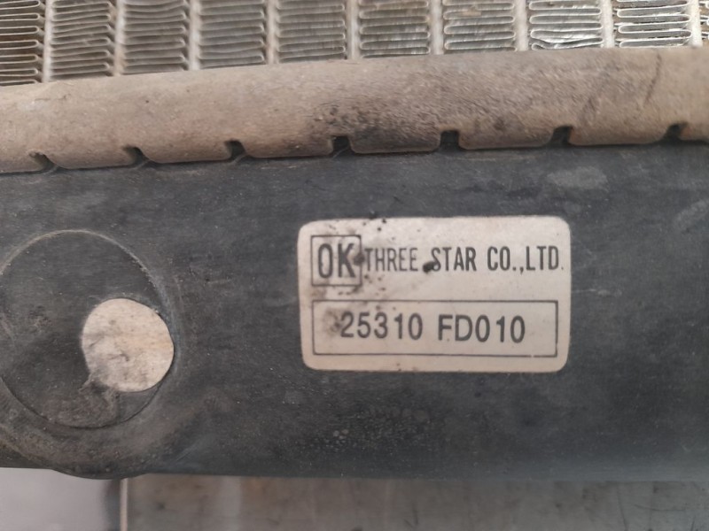 Recambio de radiador agua para kia rio rs berlina (5-ptas.) referencia OEM IAM 25310FD010  