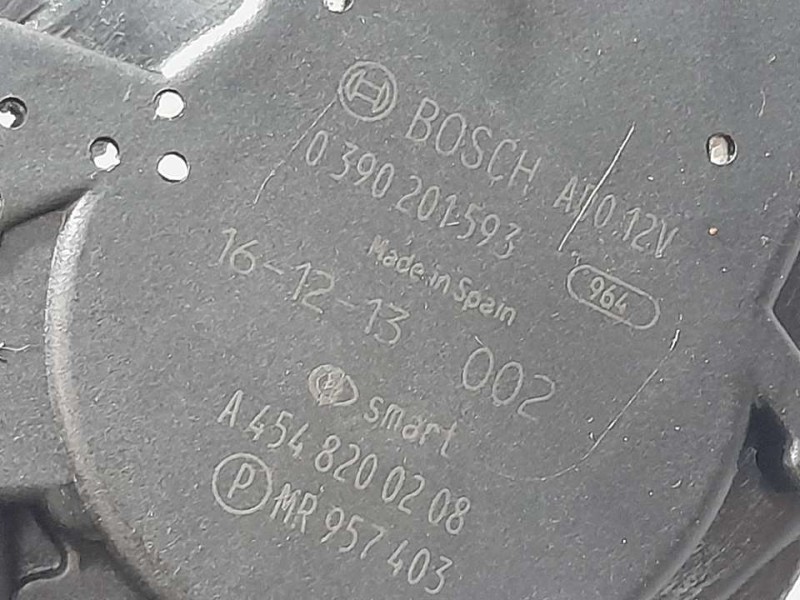 Recambio de motor limpia trasero para smart forfour básico (55kw) referencia OEM IAM A4548200208 0390201593 3 PINES BOSCH