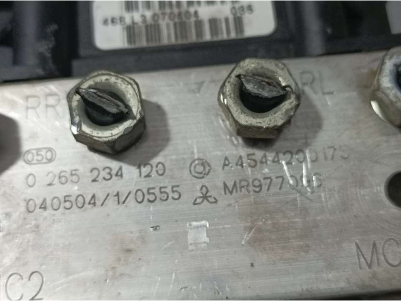 Recambio de abs para smart forfour básico (70kw) referencia OEM IAM A4544200179 0265234120 BOSCH