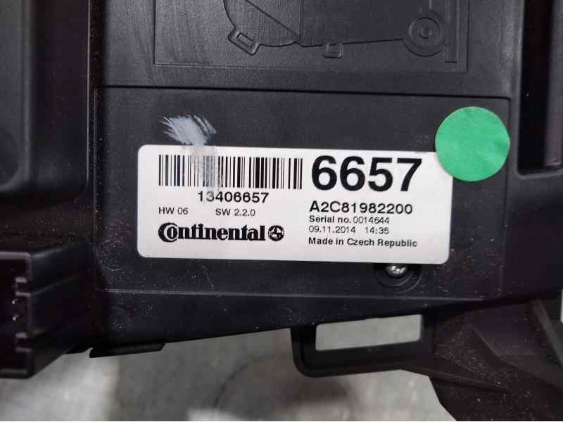 Recambio de mando multifuncion para opel zafira tourer expression referencia OEM IAM 13406657 A2C81982200 CONTINENTAL