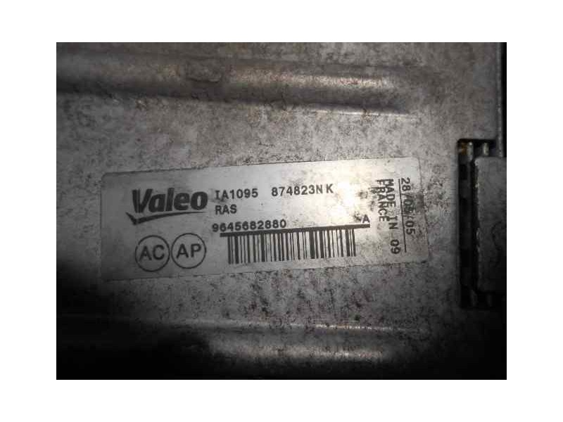 Recambio de intercooler para peugeot 407 st sport referencia OEM IAM 874823NK 9645682880 VALEO
