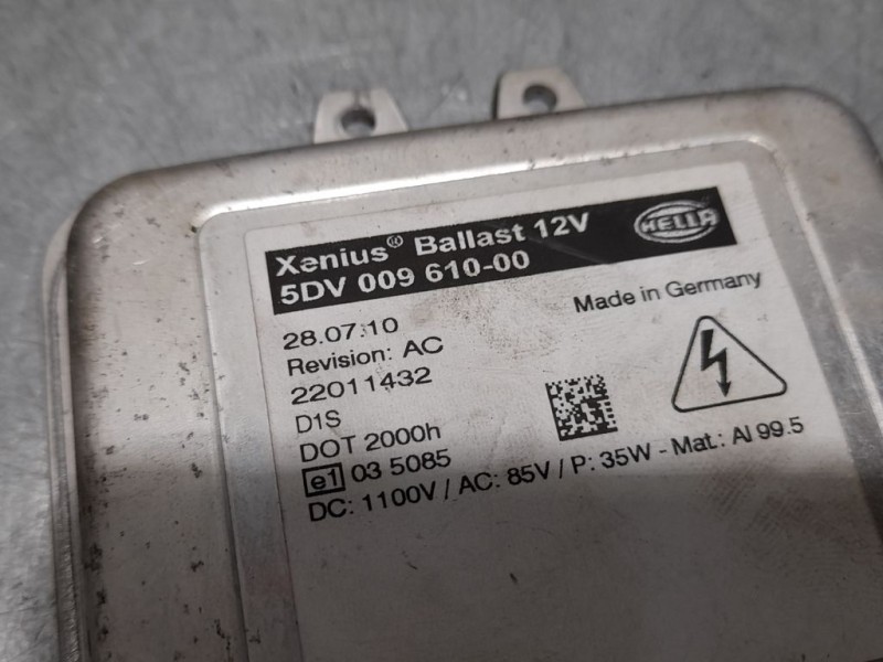 Recambio de centralita faros xenon para bmw x6 (e71) xdrive40d referencia OEM IAM 5DV00961000  HELLA