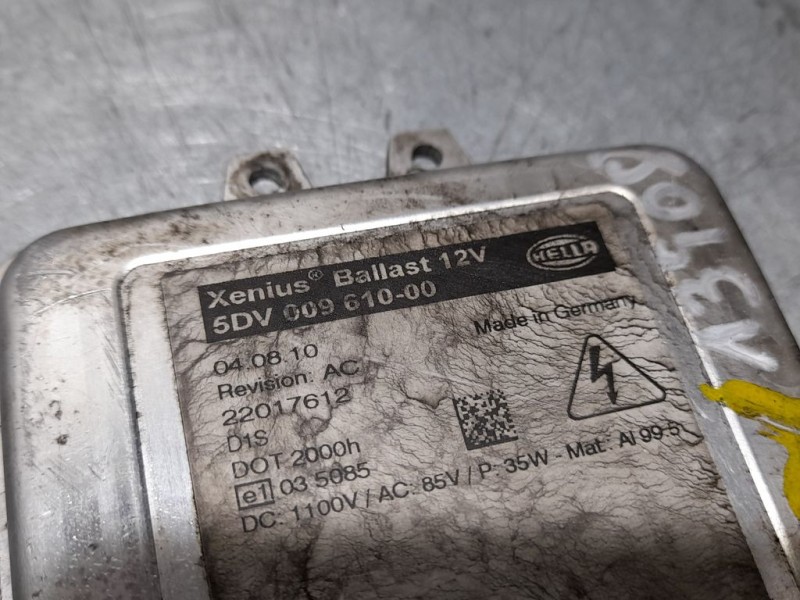 Recambio de centralita faros xenon para bmw x6 (e71) xdrive40d referencia OEM IAM 5DV00961000  HELLA