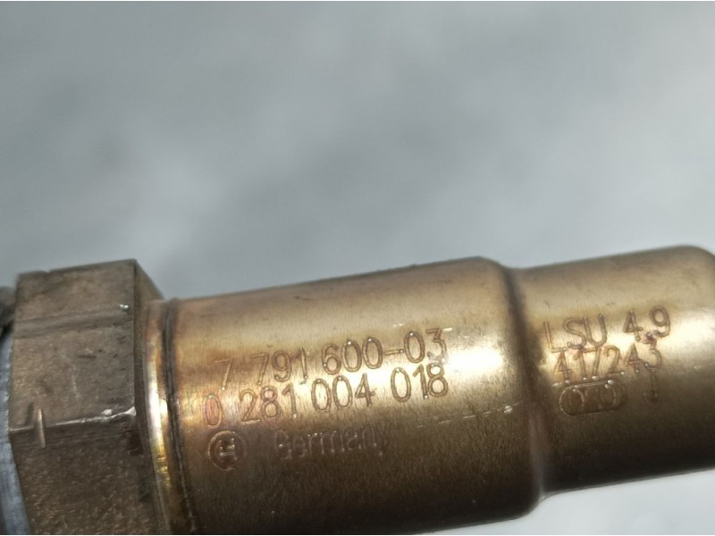 Recambio de sonda lambda para bmw serie 5 lim. (f10) 2.0 turbodiesel referencia OEM IAM 779160003 0281004018 BOSCH