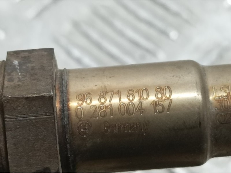 Recambio de sonda lambda para peugeot 308 active referencia OEM IAM 9687161080 0281004157 BOSCH