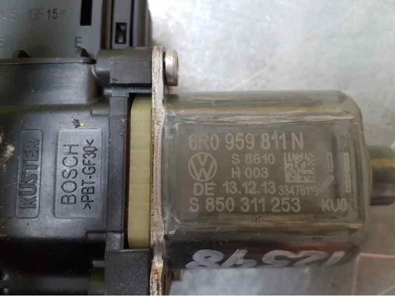 Recambio de motor elevalunas trasero izquierdo para volkswagen polo (6r1) advance referencia OEM IAM 6R0959811N S850311253 5 PIN