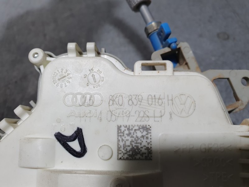 Recambio de cerradura puerta trasera derecha para audi q2 (gab) 30 tfsi design referencia OEM IAM 8K0839016H  5 PINES