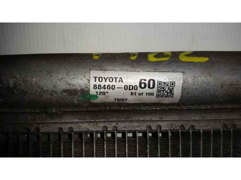 Recambio de condensador / radiador aire acondicionado para toyota yaris (ksp9/scp9/nlp9) básico referencia OEM IAM 884600D0  