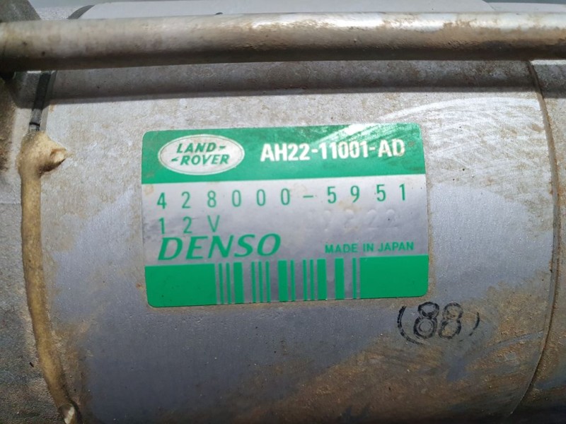 Recambio de motor arranque para land rover range rover sport hse referencia OEM IAM AH2211001AD 4280005951 DENSO