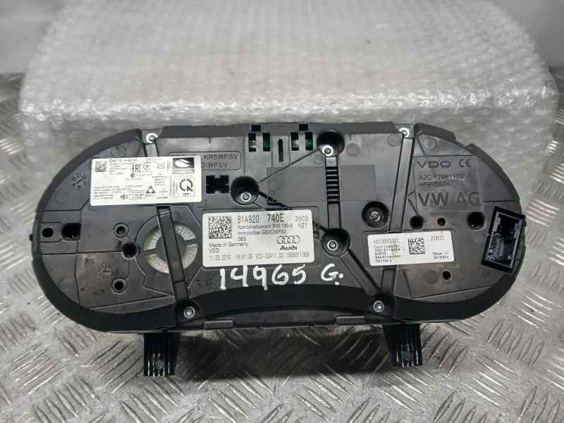 Recambio de cuadro instrumentos para audi q2 (gab) 30 tfsi design referencia OEM IAM 81A920740E A2016585000 CONTINENTAL
