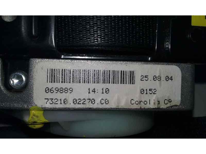 Recambio de pretensor airbag derecho para toyota corolla (e12) 2.0 d-4d sol berlina referencia OEM IAM 7321002270C0  