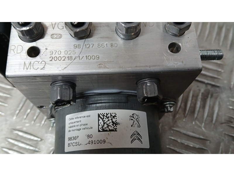 Recambio de abs para citroën grand c4 spacetourer van (3a_, 3e_) bluehdi 130 referencia OEM IAM 9812786180  970025