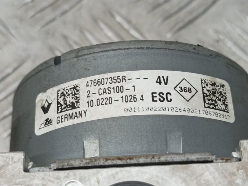 Recambio de abs para renault megane iv berlina 5p intens referencia OEM IAM 476607355R 10022010264 ATE