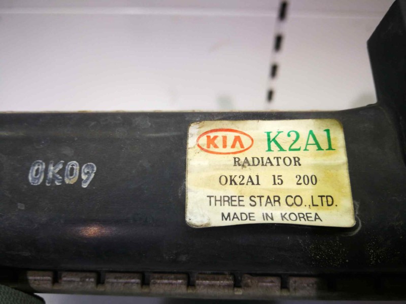 Recambio de radiador agua para kia sephia ll básico referencia OEM IAM 0K2AL15200  
