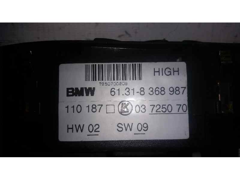 Recambio de mando elevalunas delantero izquierdo para bmw serie 5 berlina (e39) 525d referencia OEM IAM 03725070 61318368987 LK