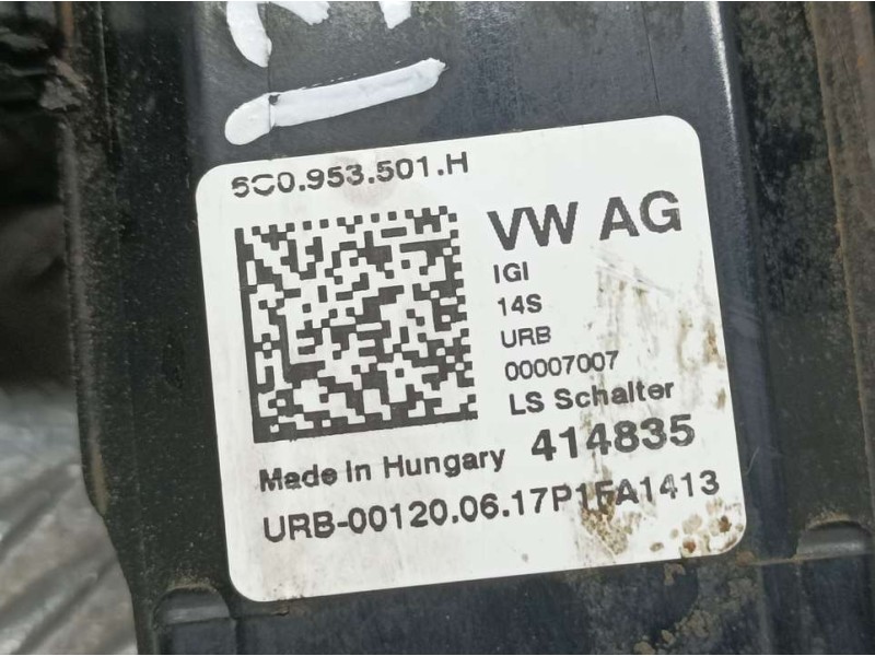 Recambio de mando luces y limpia para skoda fabia 1.0 mpi referencia OEM IAM 5C0953501H  