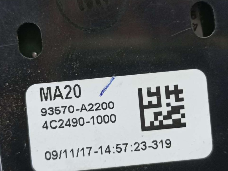 Recambio de mando elevalunas delantero izquierdo para kia ceed business referencia OEM IAM 93570A2200 4C24901000 