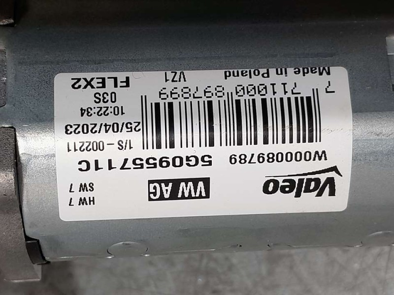 Recambio de motor limpia trasero para seat ibiza (kj1) style go referencia OEM IAM 5G0955711C  VALEO