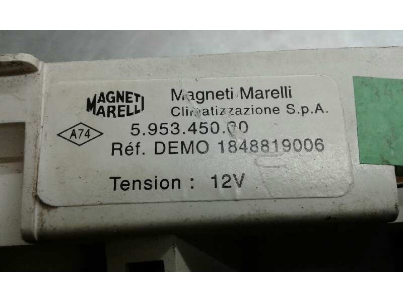 Recambio de mando calefaccion / aire acondicionado para renault clio ii fase i (b/cbo) 1.9 d referencia OEM IAM 595345000 184881
