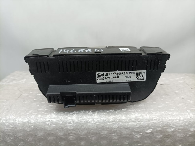 Recambio de mando climatizador para opel astra j lim. cosmo referencia OEM IAM 13346092 28265970 DELPHI