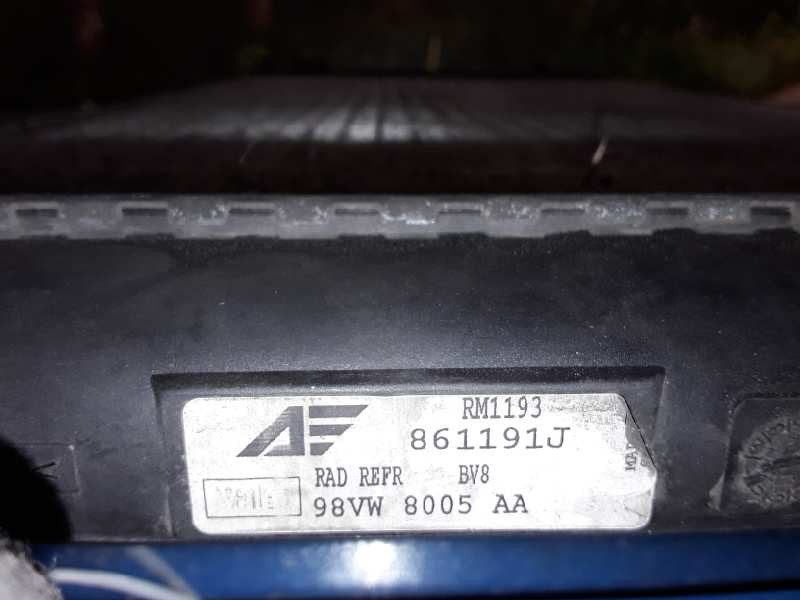 Recambio de radiador agua para volkswagen sharan (7m8) básico referencia OEM IAM 98VW8005AA  VALEO