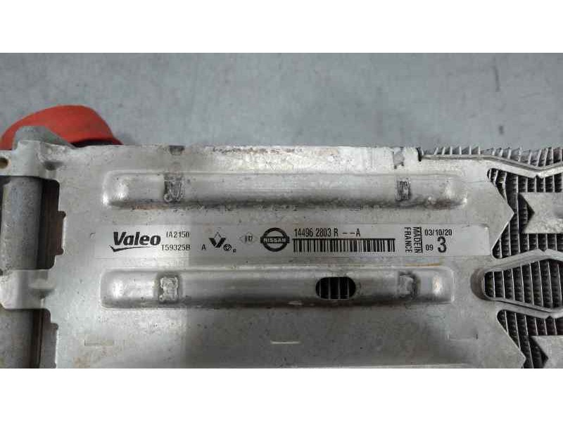 Recambio de intercooler para renault megane iv zen referencia OEM IAM 144962803R T59325B VALEO