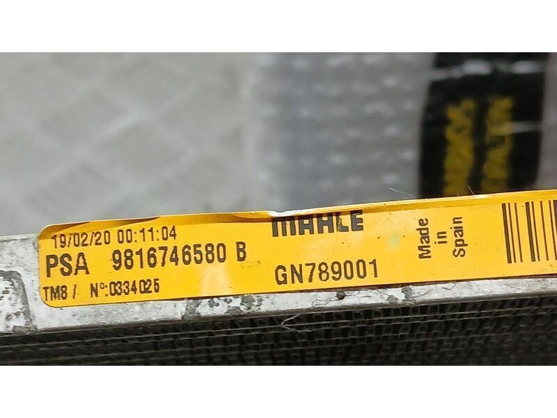 Recambio de condensador / radiador aire acondicionado para citroën grand c4 spacetourer van (3a_, 3e_) bluehdi 130 referencia OE